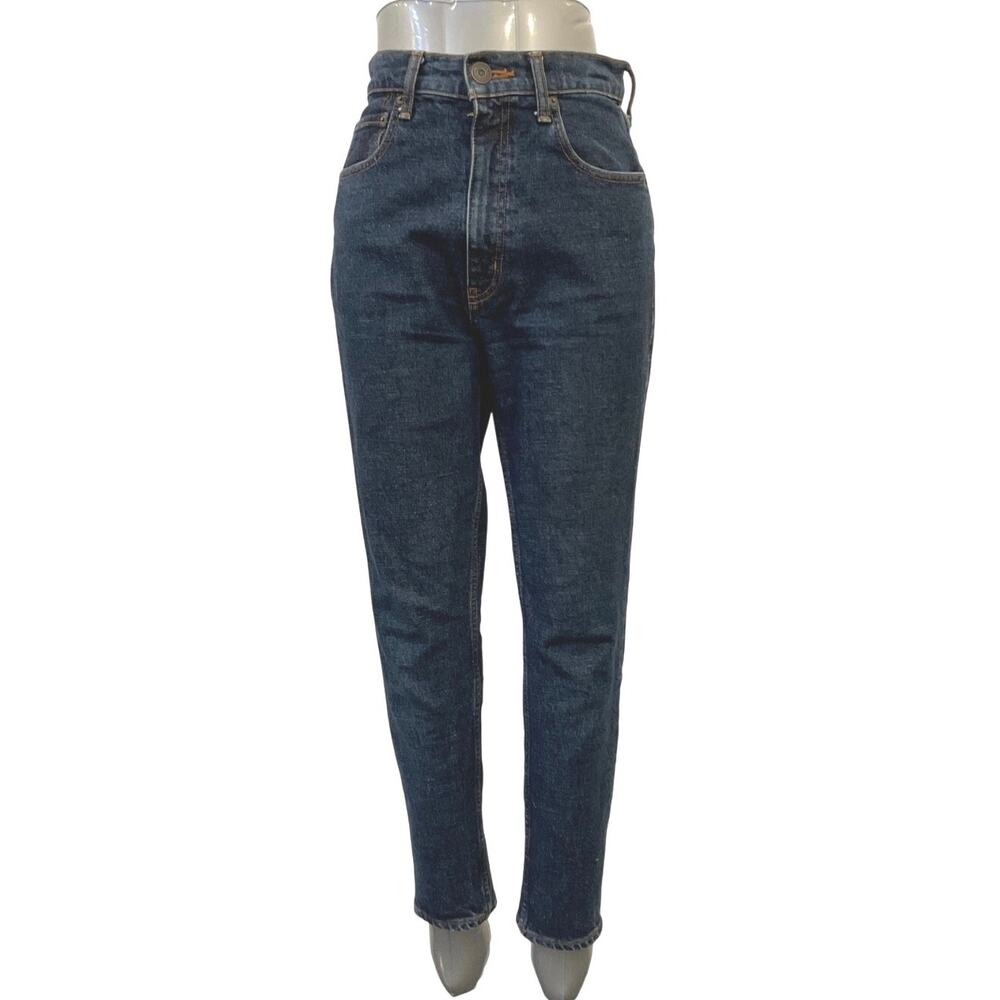 Moussy Vintage MVS Skinny Jeans Women Size 25 High Rise Blue Stretch Denim Japan